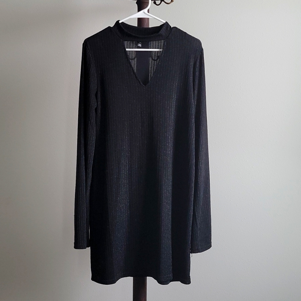 Tall Sparkly Swing Dress